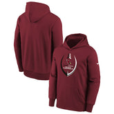 Arizona Cardinals Youth Icon Performance Pullover Hoodie - Cardinal - Nike