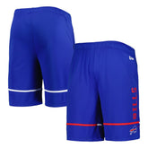 Buffalo Bills New Era Combine Authentic Rusher Training Shorts - Royal - NFL