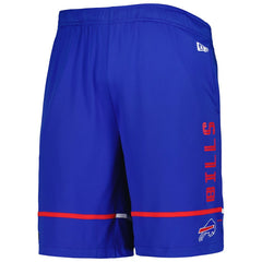 Buffalo Bills New Era Combine Authentic Rusher Training Shorts - Royal - NFL
