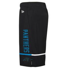 Carolina Panthers New Era Combine Authentic Rusher Training Shorts - Black - NFL