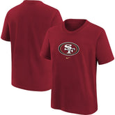 San Francisco 49ers Youth Logo T-Shirt - Scarlet - Nike