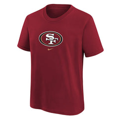San Francisco 49ers Youth Logo T-Shirt - Scarlet - Nike
