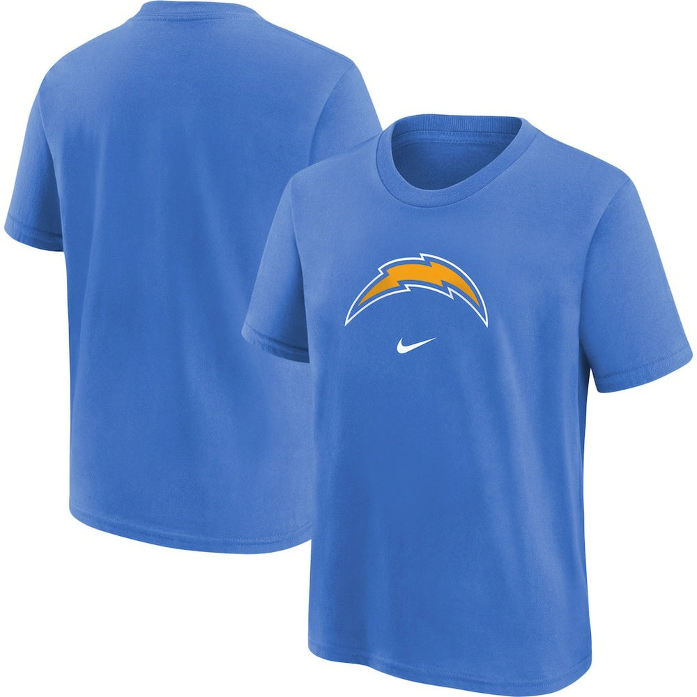 Los Angeles Chargers Youth Logo T-Shirt - Powder Blue - Nike