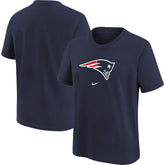 New England Patriots Youth Logo T-Shirt - Navy - Nike