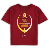 Washington Commanders Girls Preschool Icon T-Shirt - Burgundy - Nike