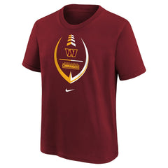 Washington Commanders Girls Preschool Icon T-Shirt - Burgundy - Nike