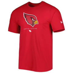 Arizona Cardinals New Era Combine Authentic Ball Logo T-Shirt - Cardinal - NFL