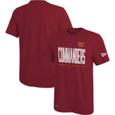Washington Commanders New Era Combine Authentic Training Huddle Up T-Shirt - Burgundy - NFL
