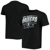 Las Vegas Raiders Junk Food Throwback T-Shirt - Black - NFL