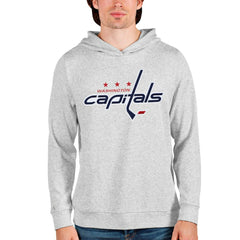 Washington Capitals Antigua Absolute Pullover Hoodie - Heathered Gray | NHL discount