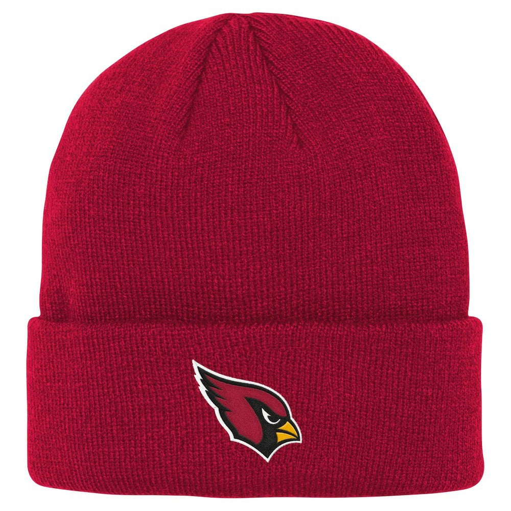 Arizona Cardinals Youth Basic Cuffed Knit Hat - Cardinal - NFL