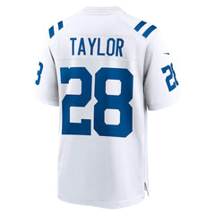 Jonathan Taylor Indianapolis Colts Player Game Jersey - White - Nike