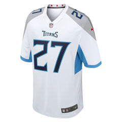 Eddie George Tennessee Titans Retired Player Game Jersey - White - Nike