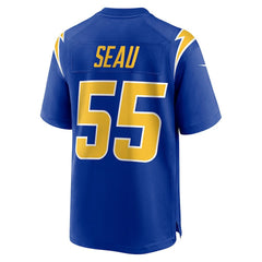 Junior Seau Los Angeles Chargers Retired Player Alternate Game Jersey - Royal - Nike
