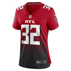 Jamal Anderson Atlanta Falcons Women's Retired Game Jersey - Red - Nike