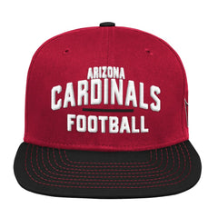 Arizona Cardinals Youth Lock Up Snapback Hat - Cardinal/Black - NFL