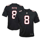 Kyle Pitts Sr. Atlanta Falcons Youth Game Jersey - Black - Nike
