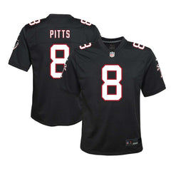 Kyle Pitts Sr. Atlanta Falcons Youth Game Jersey - Black - Nike