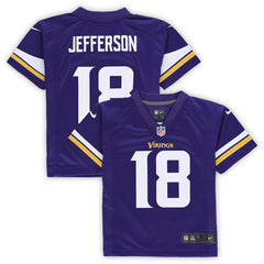 Justin Jefferson Minnesota Vikings Preschool Game Jersey - Purple - Nike