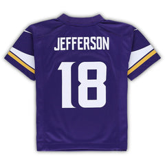 Justin Jefferson Minnesota Vikings Preschool Game Jersey - Purple - Nike