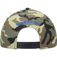 Mitchell & Ness Philadelphia 76ers Woodland Desert Snapback Hat Camo