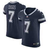 Trevon Diggs Dallas Cowboys Vapor Elite Jersey - Navy - Nike