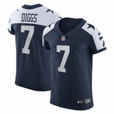 Trevon Diggs Dallas Cowboys Alternate Vapor Elite Jersey - Navy - Nike