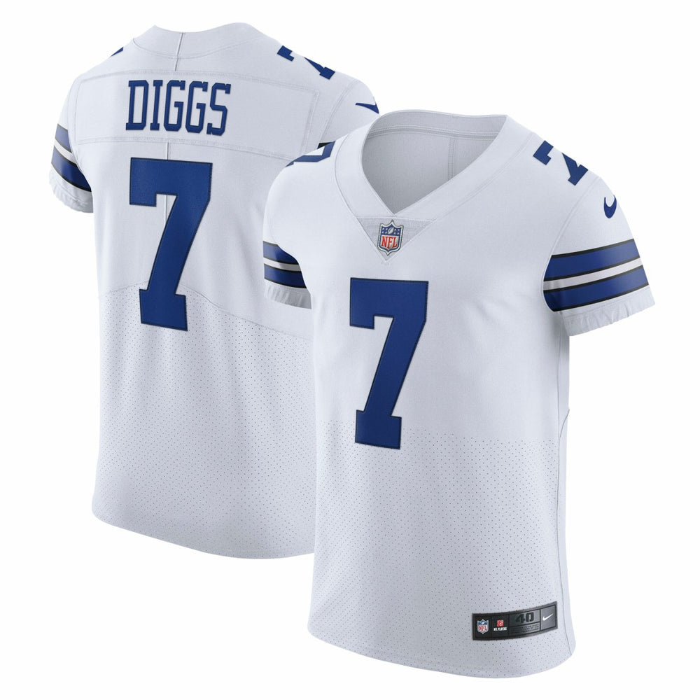 Trevon Diggs Dallas Cowboys Vapor Elite Jersey - White - Nike