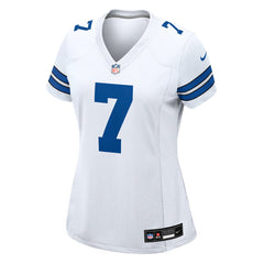 Trevon Diggs Dallas Cowboys Women's Game Jersey - White - Nike