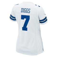 Trevon Diggs Dallas Cowboys Women's Game Jersey - White - Nike