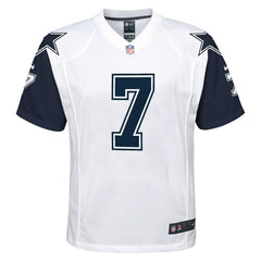 Trevon Diggs Dallas Cowboys Youth Alternate Game Jersey - White - Nike