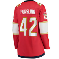 Gustav Forsling Florida Panthers Fanatics Women's Home Breakaway Player Jersey - Red | Fanatics near me