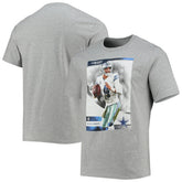 Dak Prescott Dallas Cowboys Name & Number T-Shirt - Heathered Gray - NFL