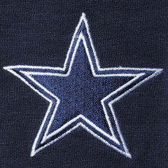 Dallas Cowboys Sunset Slub Raglan Henley Long Sleeve T-Shirt - Navy - Tommy Bahama
