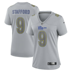 Matthew Stafford Los Angeles Rams Women's Atmosphere Fashion Game Jersey - Gray - Nike