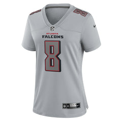 Kyle Pitts Atlanta Falcons Women's Atmosphere Fashion Game Jersey - Gray - Nike