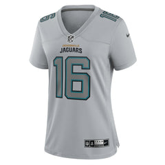 Trevor Lawrence Jacksonville Jaguars Women's Atmosphere Fashion Game Jersey - Gray - Nike
