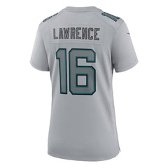 Trevor Lawrence Jacksonville Jaguars Women's Atmosphere Fashion Game Jersey - Gray - Nike