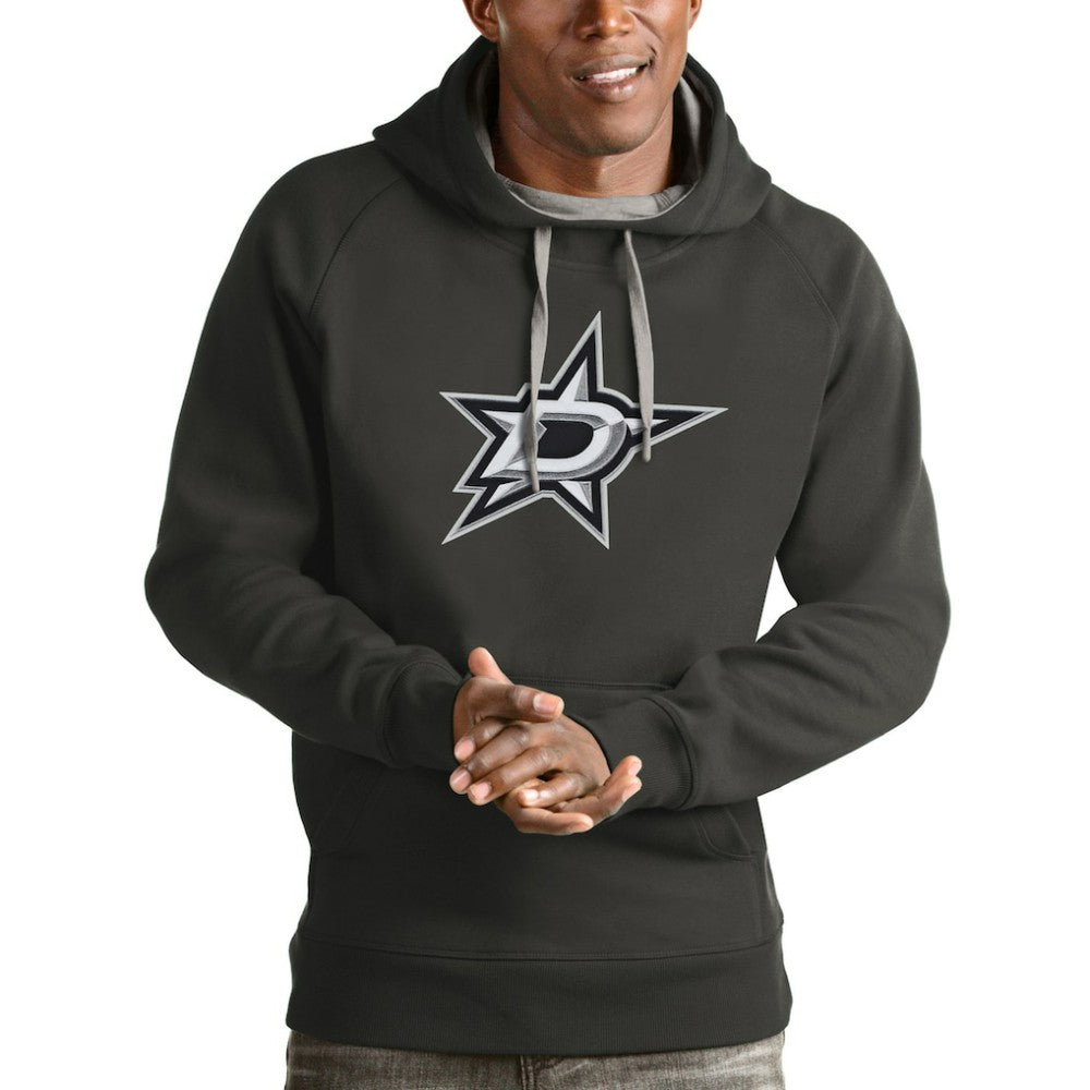 Dallas Stars Antigua Logo Victory Pullover Hoodie - Charcoal | NHL on sale