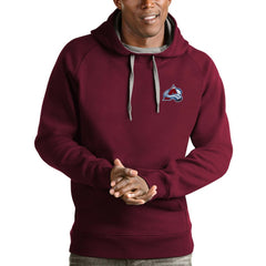 Colorado Avalanche Antigua Victory Pullover Hoodie - Burgundy | NHL Clearance