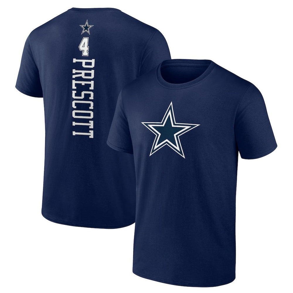 Dak Prescott Dallas Cowboys Playmaker T-Shirt - Navy - NFL
