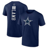 CeeDee Lamb Dallas Cowboys Playmaker T-Shirt - Navy - NFL