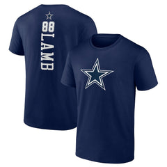 CeeDee Lamb Dallas Cowboys Playmaker T-Shirt - Navy - NFL