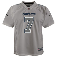 Trevon Diggs Dallas Cowboys Youth Atmosphere Game Jersey - Gray - Nike