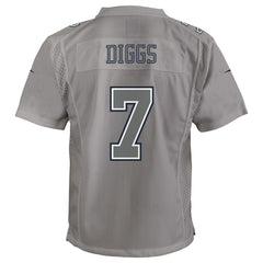 Trevon Diggs Dallas Cowboys Youth Atmosphere Game Jersey - Gray - Nike