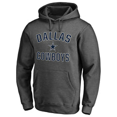 Dallas Cowboys Victory Arch Team Fitted Pullover Hoodie - Charcoal - NFL