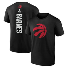Scottie Barnes Toronto Raptors Playmaker Name & Number T-Shirt Black