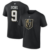 Jack Eichel Vegas Golden Knights Fanatics Authentic Stack Name & Number T-Shirt - Black | Fanatics Lifestyle