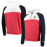 Washington Nationals New Era Cooperstown Collection Quarter-Zip Hoodie Jacket Outlet