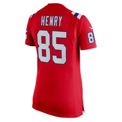 Hunter Henry New England Patriots Women's Team Game Jersey - Red - Nike